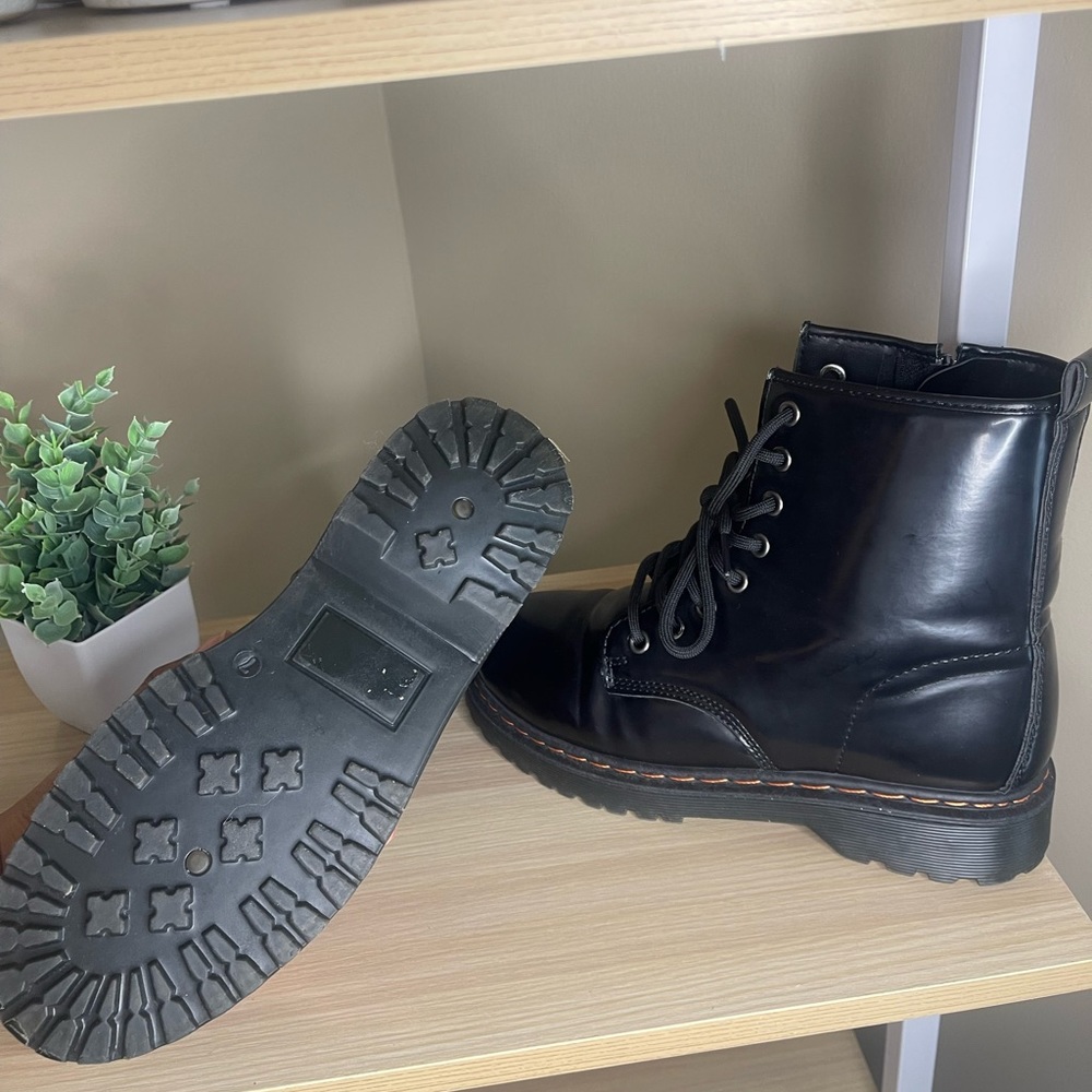 Top Moda combat boots - Picture 3 of 4